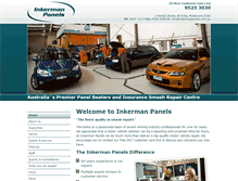 Tablet Screenshot of inkermanpanels.com.au